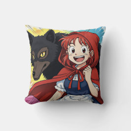 Manga Red Hood Kussen
