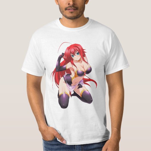 Manga Rias Gremory T-shirt (Voorkant)