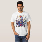 Manga-robotpak T-shirt (Voorkant volledig)