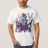 Manga-robotpak T-shirt (Voorkant)