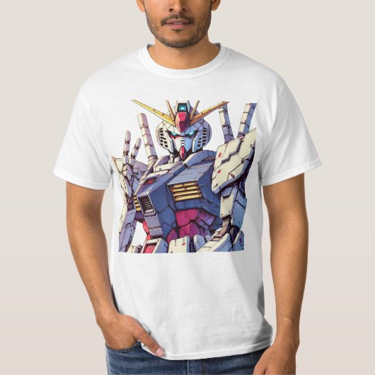 Manga-robotpak T-shirt (Voorkant)