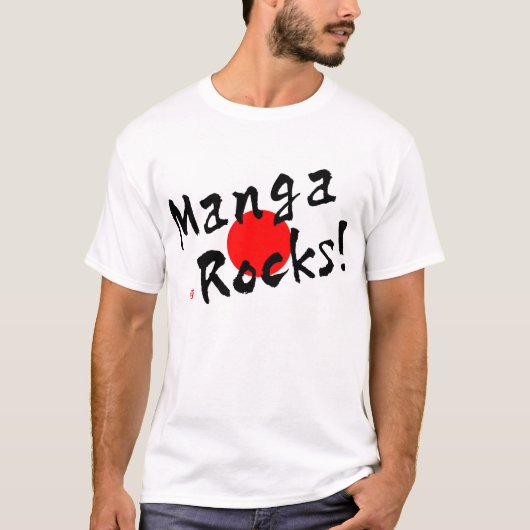Manga Rocks. T-shirt (Voorkant)