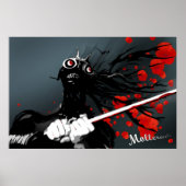 Manga Samurai Poster (Voorkant)