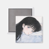 Manga shoujo over magneten (Voorkant / Achterkant)