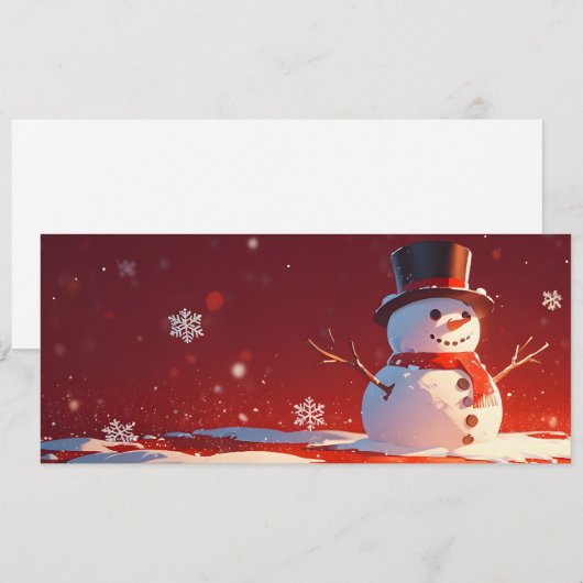 Manga-sneeuwman (Voorkant / Achterkant)