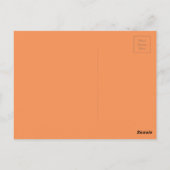 Manga Snowboarder Girl Briefkaart (Achterkant)