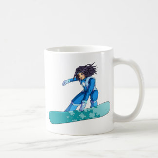Manga Snowboarder Girl Koffiemok