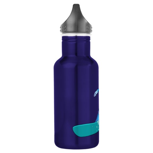 Manga Snowboarder Girl Waterfles (Links)