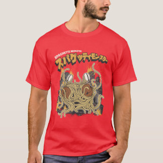 Manga Spaghetti Monster grappig T-shirt
