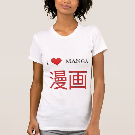 Manga T-shirt (Voorkant)