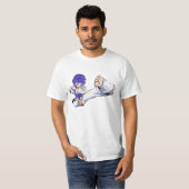 Manga Taekwondo T-shirt (Voorkant volledig)