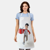 Manga Tiener Schort (Gedragen)