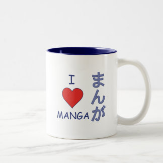 Manga Tweekleurige Koffiemok