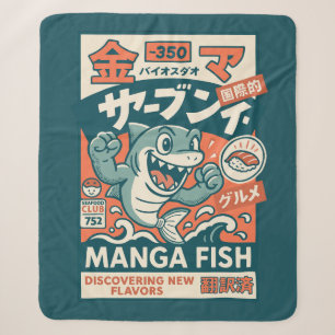 Manga Vis Sherpa Deken