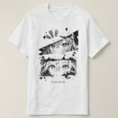 Manga Vision: verbrijzelde werkelijkheid T-shirt (Design voorkant)