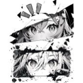 Manga Vision: verbrijzelde werkelijkheid T-shirt