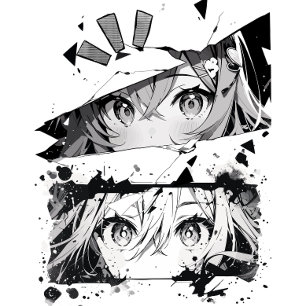 Manga Vision: verbrijzelde werkelijkheid T-shirt