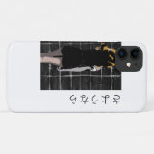 Manga-vormig ontwerp met woordafscheid in het Japa Case-Mate iPhone Case (Achterkant (horizontaal))