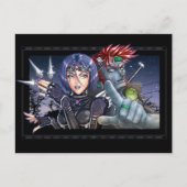 Manga Warriors Briefkaart (Voorkant)