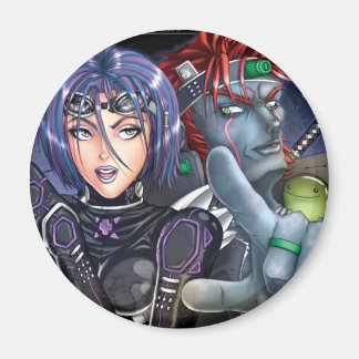 Manga Warriors Magneet