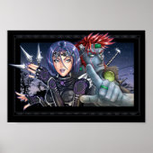 Manga Warriors Poster (Voorkant)