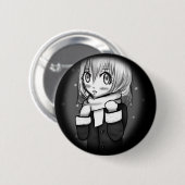 Manga-Winter Ronde Button 5,7 Cm (Voorkant /achterkant)