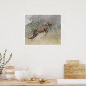 Mangalarga Marchador Stallion bij Liberty Poster (Keuken)