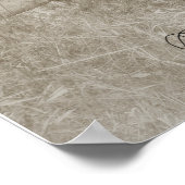 Mangalarga Marchador Stallion en Woman Poster (Hoek)