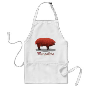 Mangalitsa varken standaard schort