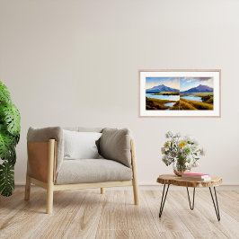 Mangamahoe Diptych - Canvas Art Print