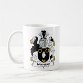 Mangan Family Crest Koffiemok (Links)