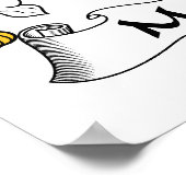 Mangan Family Crest Poster (Hoek)