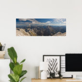 Mangart to Triglav National Park Slovenia panorama Poster (Thuiskantoor)