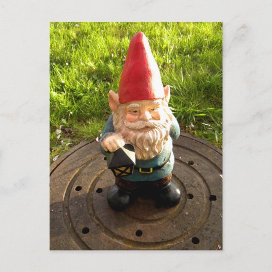 Mangat Gnome Briefkaart (Voorkant)