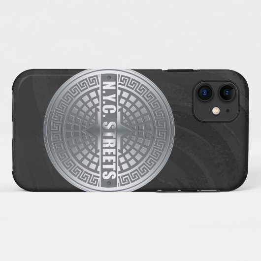 Mangat NYC Case-Mate iPhone Case (Achterkant (horizontaal))