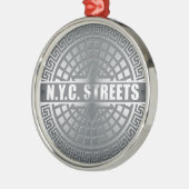 Mangat NYC Metalen Ornament (Links)