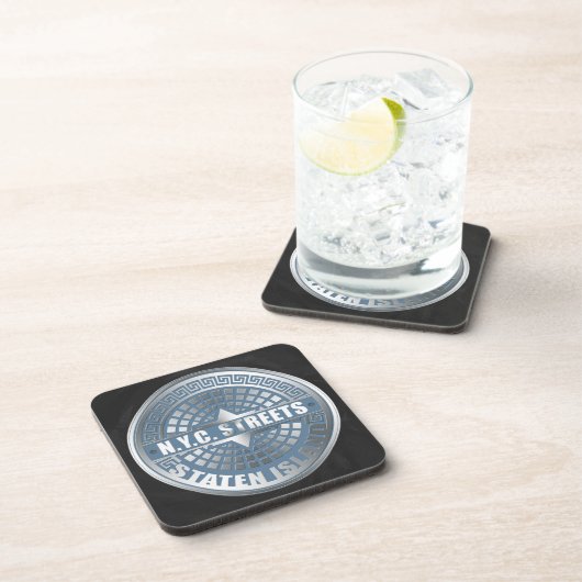 Mangat Staten Blue Onderzetter (Rechterzijde)