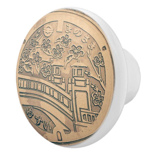 Mangatafdekking en steenkoolweg keramische knol keramische knop (Rechts)