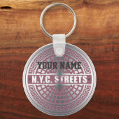 MangatdekselsNYC Sleutelhanger (Voorkant)