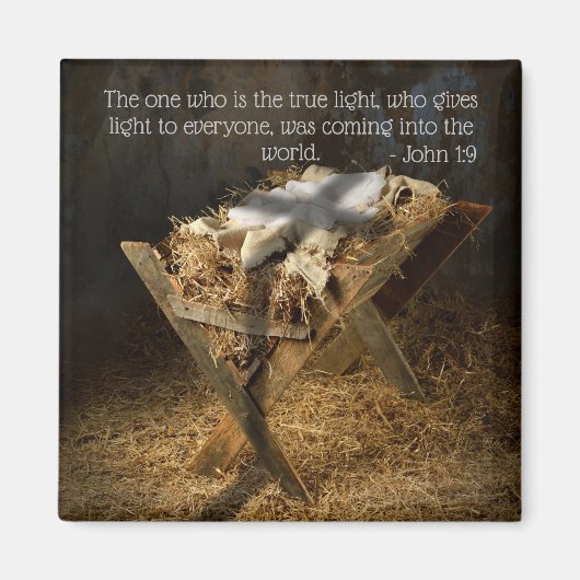 Manger Cross Custom magneet (Voorkant)