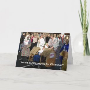 Manger Feestdagen Kaart