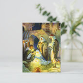Manger Jesus Briefkaart Christmas (Staand voorkant)