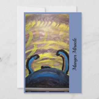 Manger Mirakel kerstkaart