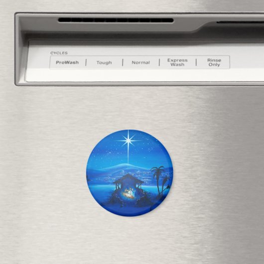 Manger Nachtscène Magneet (Insitu (Vaatwasser))