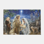 MANGER SCENE DEURMAT (Voorkant)