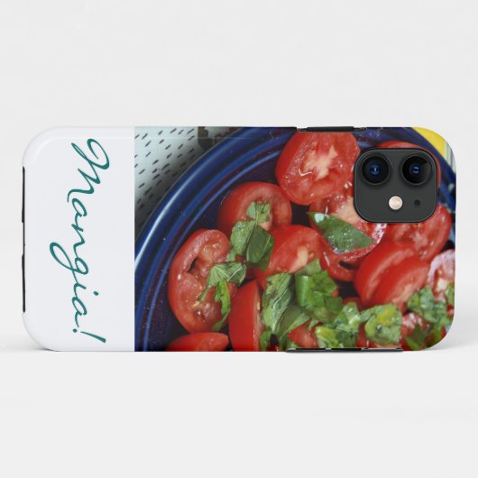 Mangia. Case-Mate iPhone Case (Achterkant (horizontaal))