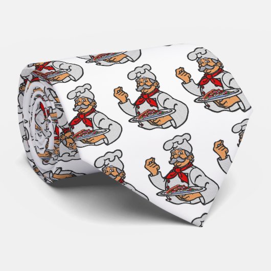 MANGIA "ITALIAANS" CHEF EN STROPDAS VAN COOK (Opgerold)