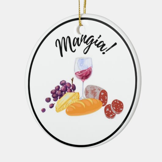Mangia Kerst Ornament (Links)
