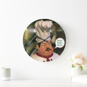 Mangia, Mangia, Mangia Kitchen Clock Grote Klok (Huis)