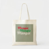 Mangia Mangia Mangia Mangia Tote Bag (Voorkant)